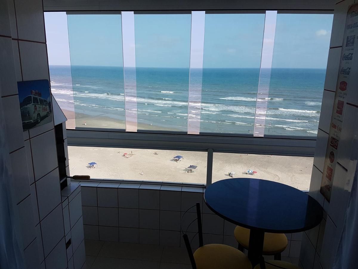 Pedacinho Do Ceu - Frente Ao Mar +Varanda Gourmet Praia Grande  Exterior photo