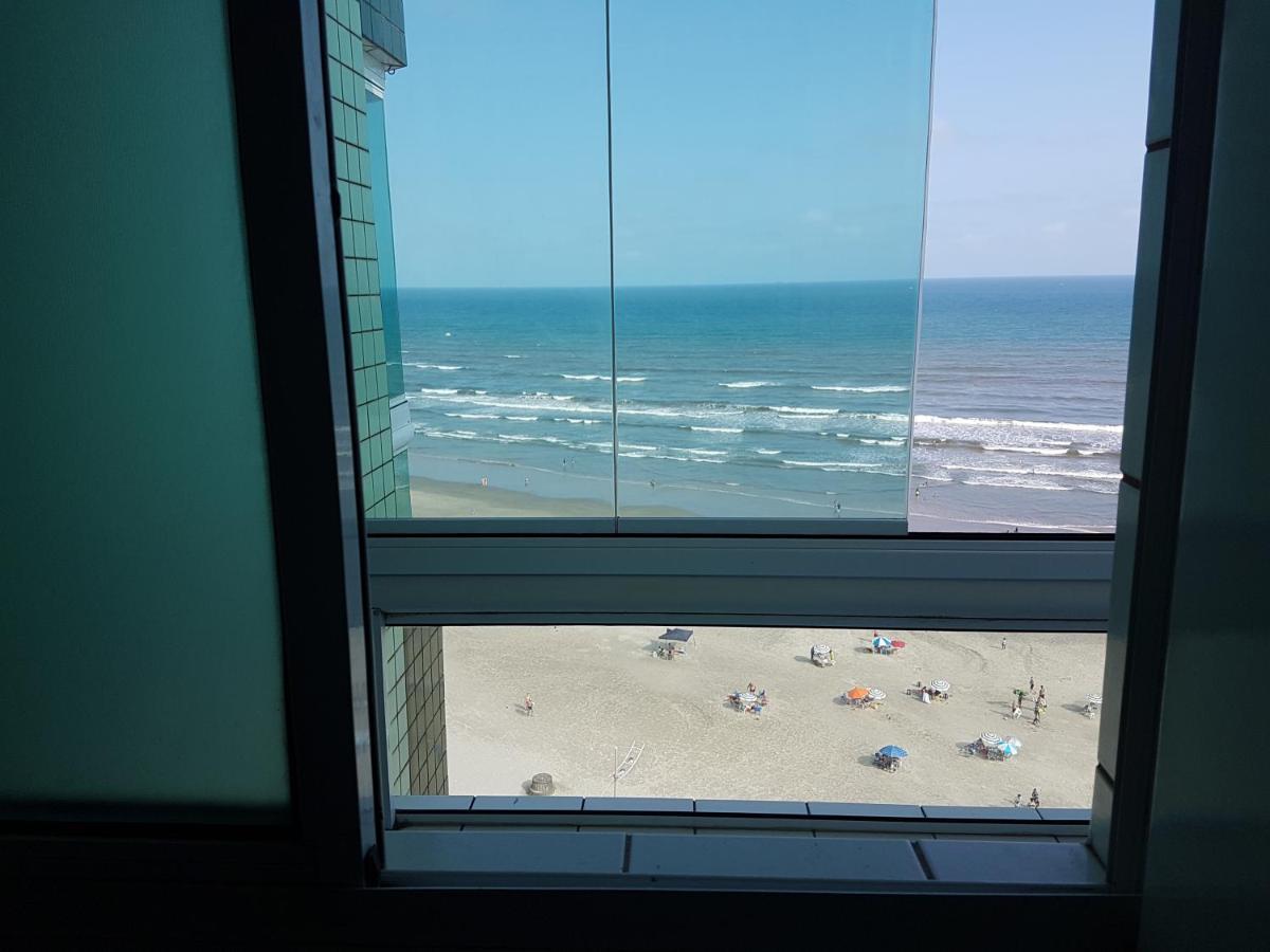 Pedacinho Do Ceu - Frente Ao Mar +Varanda Gourmet Praia Grande  Exterior photo